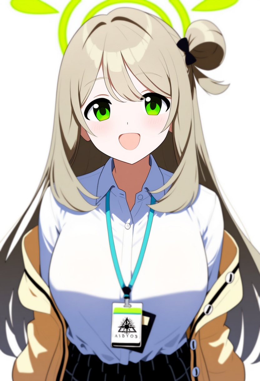 An image depicting nonomi (blue archive)