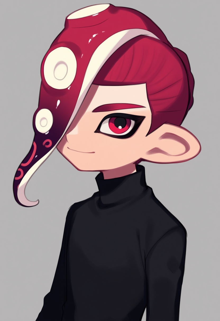 An image depicting octoling boy