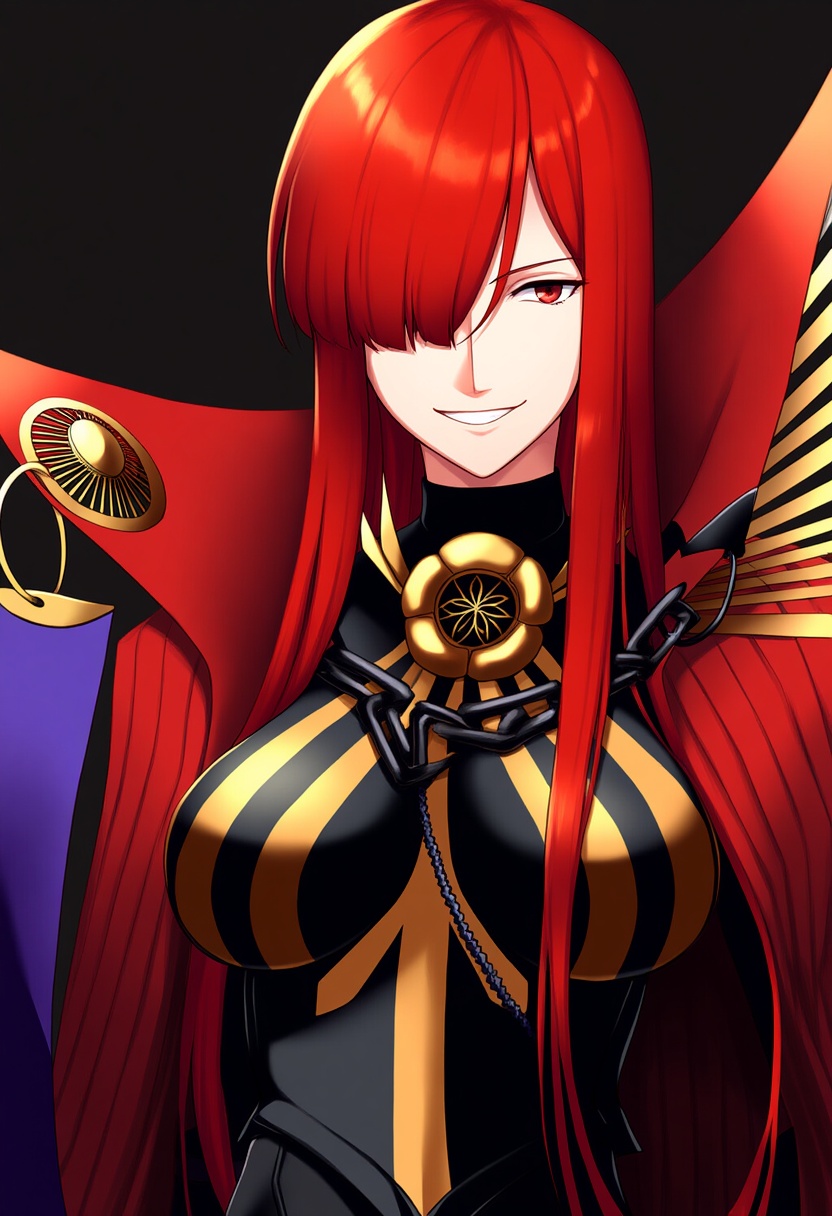 An image depicting oda nobunaga (maou avenger) (fate)