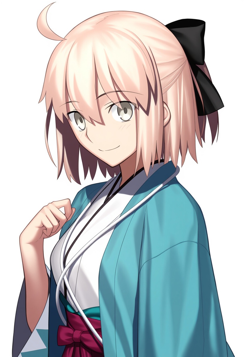 An image depicting okita souji (fate)