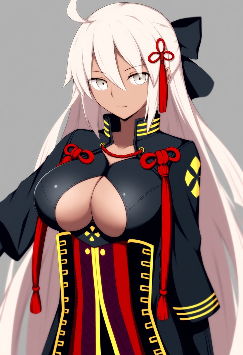 An image depicting okita souji alter (fate)