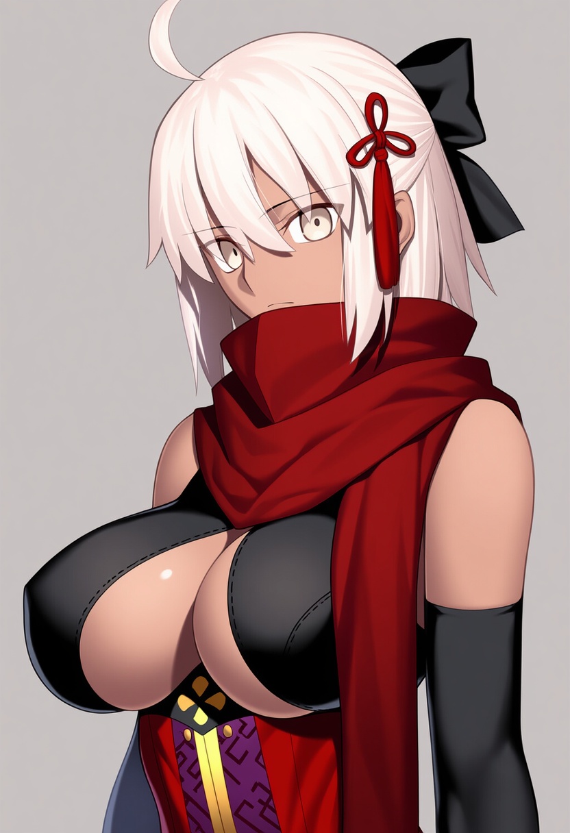 An image depicting okita souji alter (first ascension) (fate)