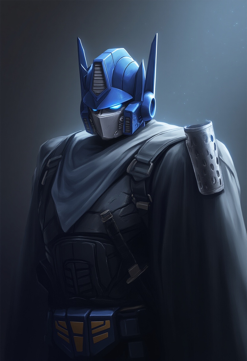 An image depicting optimus prime
