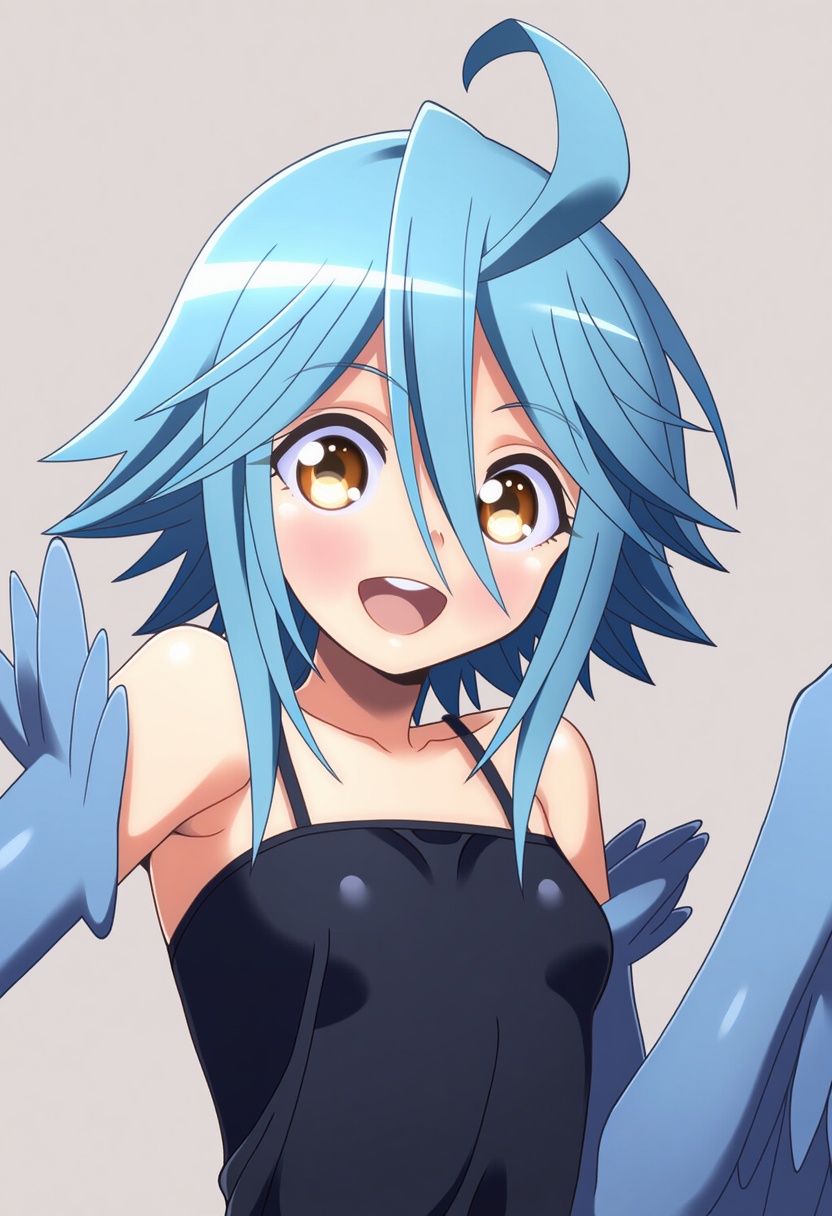 An image depicting papi (monster musume)