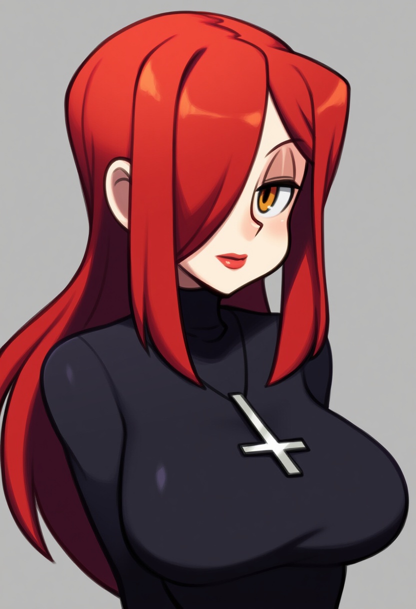 An image depicting parasoul (skullgirls)