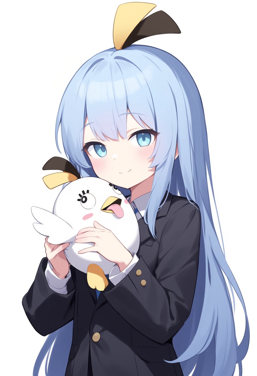 An image depicting peroro (blue archive)