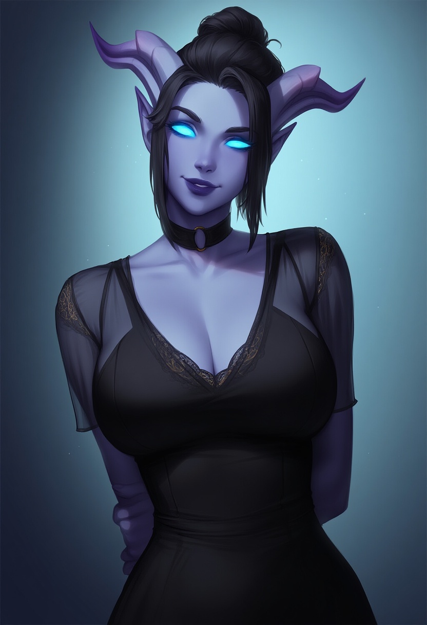 An image depicting player character (wow)