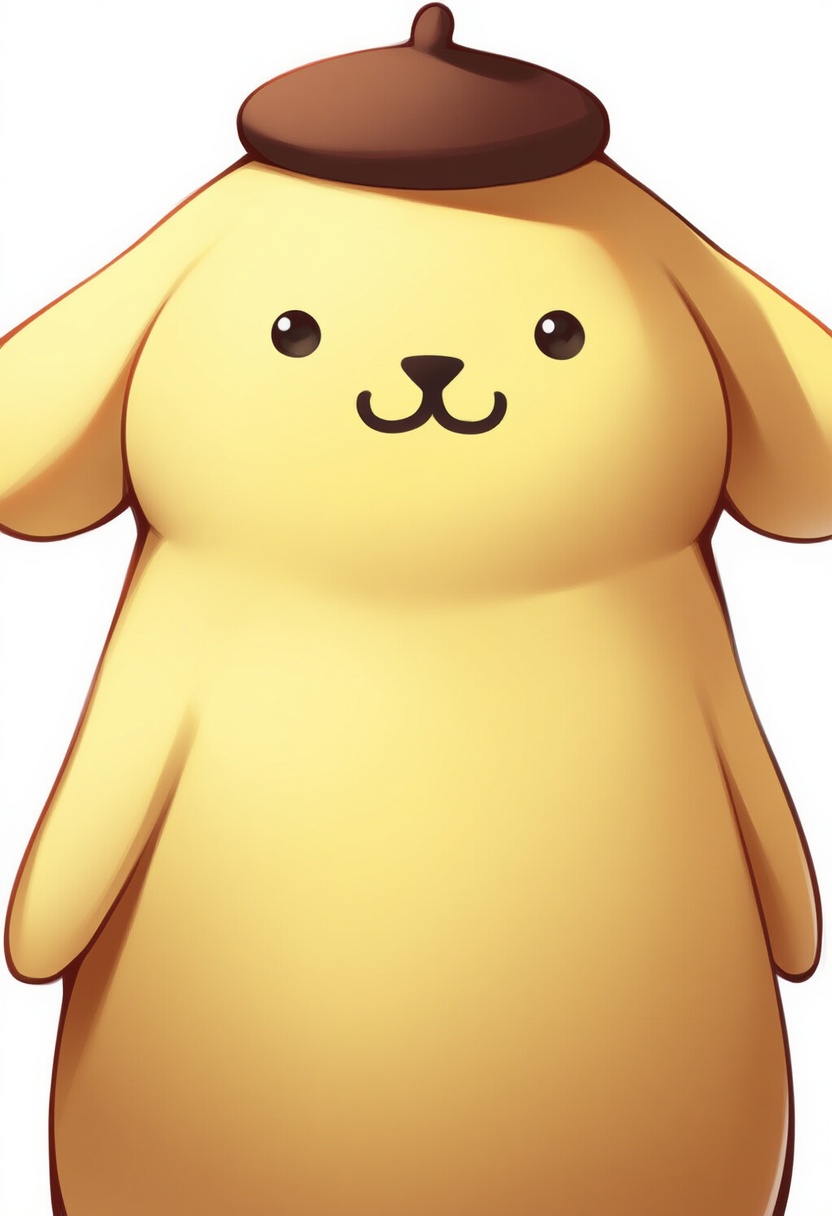 An image depicting pompompurin