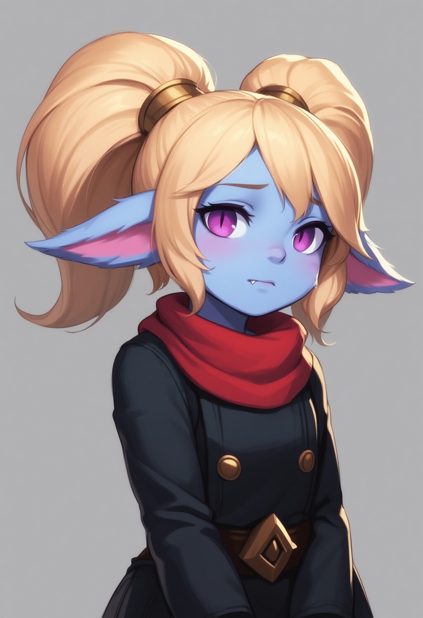 An image depicting poppy (league of legends)