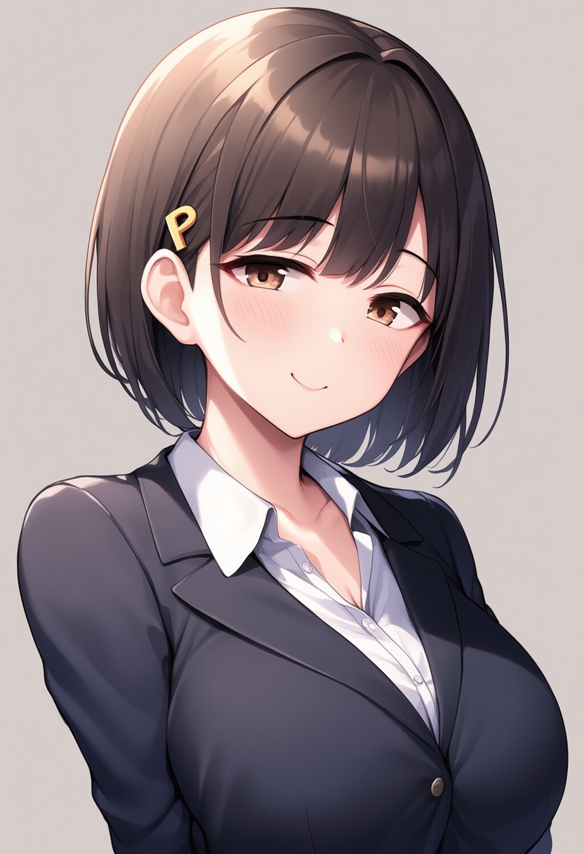 An image depicting producer (idolmaster)