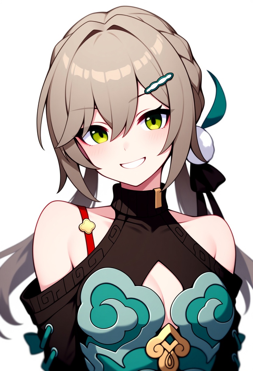 An image depicting qingque (honkai: star rail)