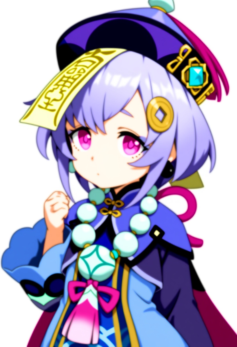 An image depicting qiqi (genshin impact)