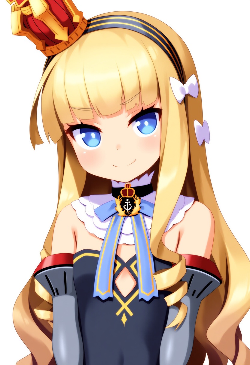 An image depicting queen elizabeth (azur lane)