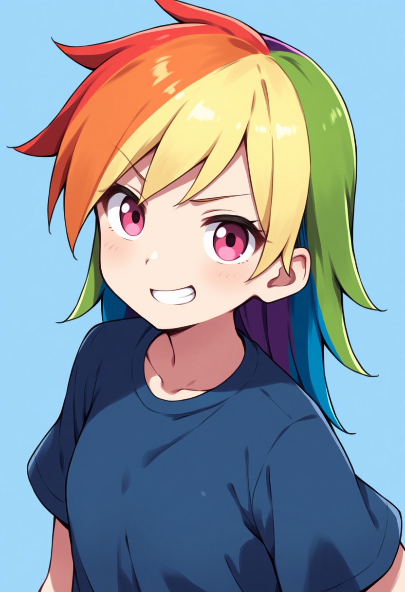 An image depicting rainbow dash