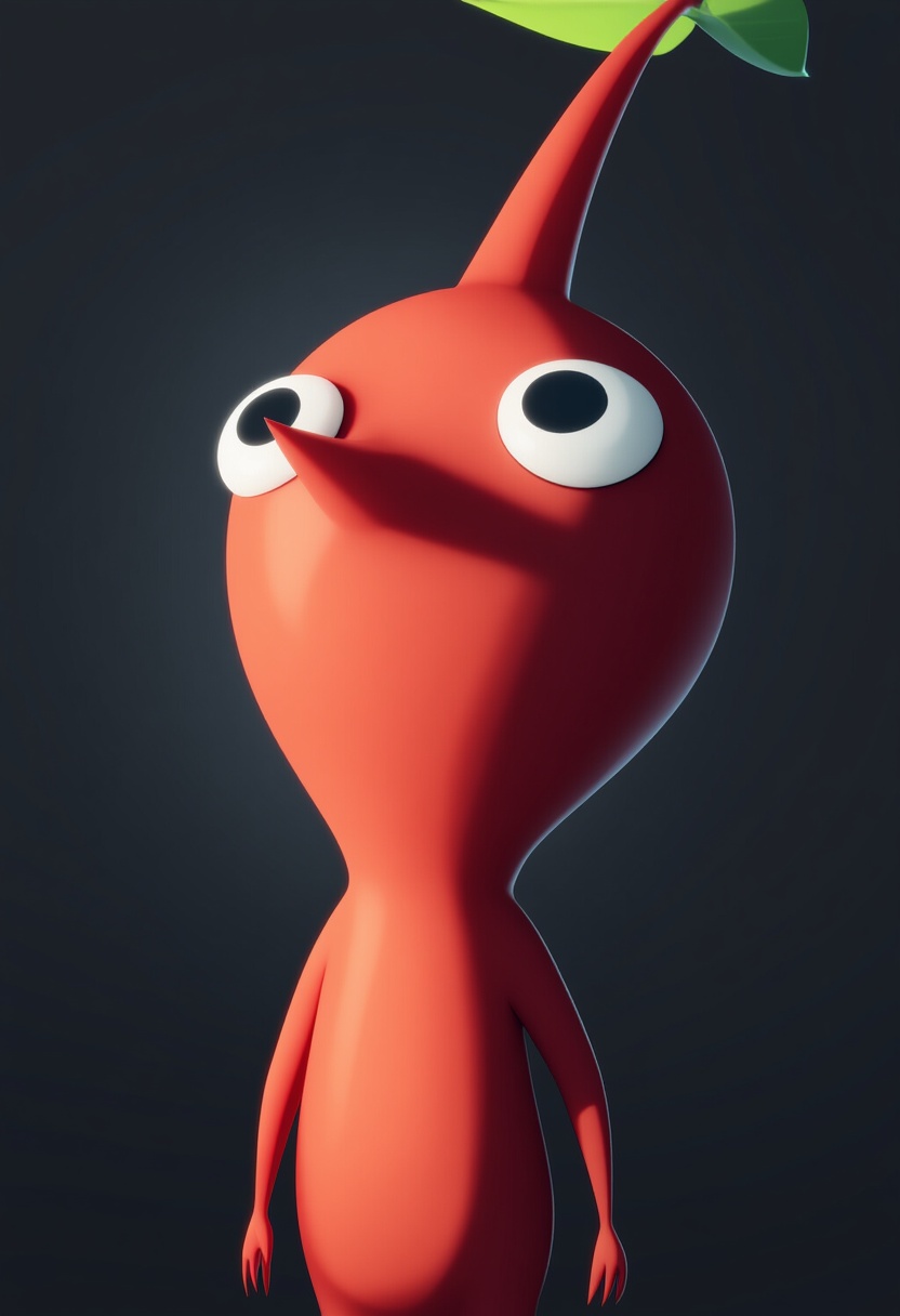 An image depicting red pikmin
