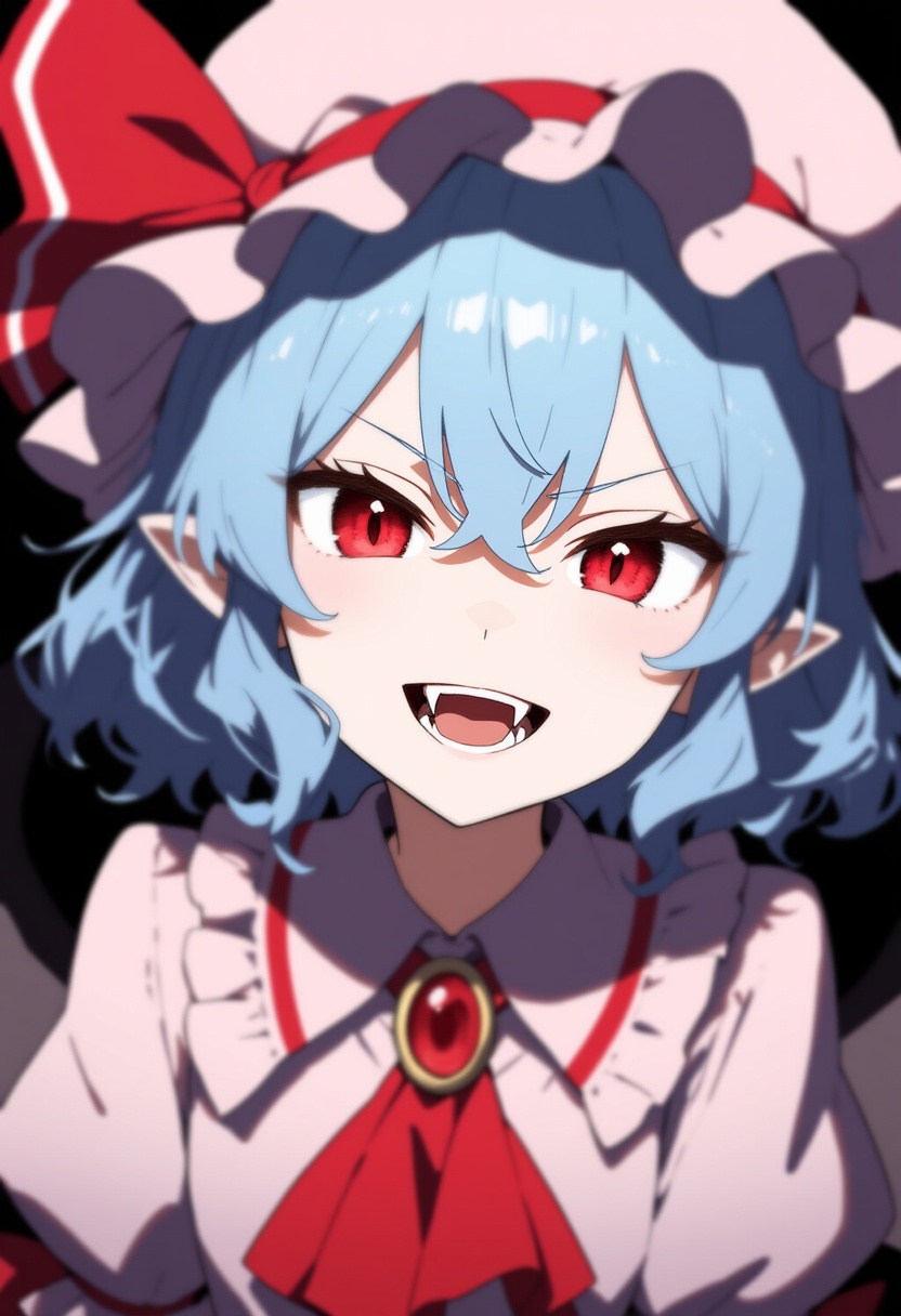 An image depicting remilia scarlet