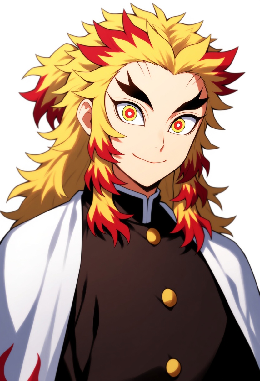 An image depicting rengoku kyoujurou