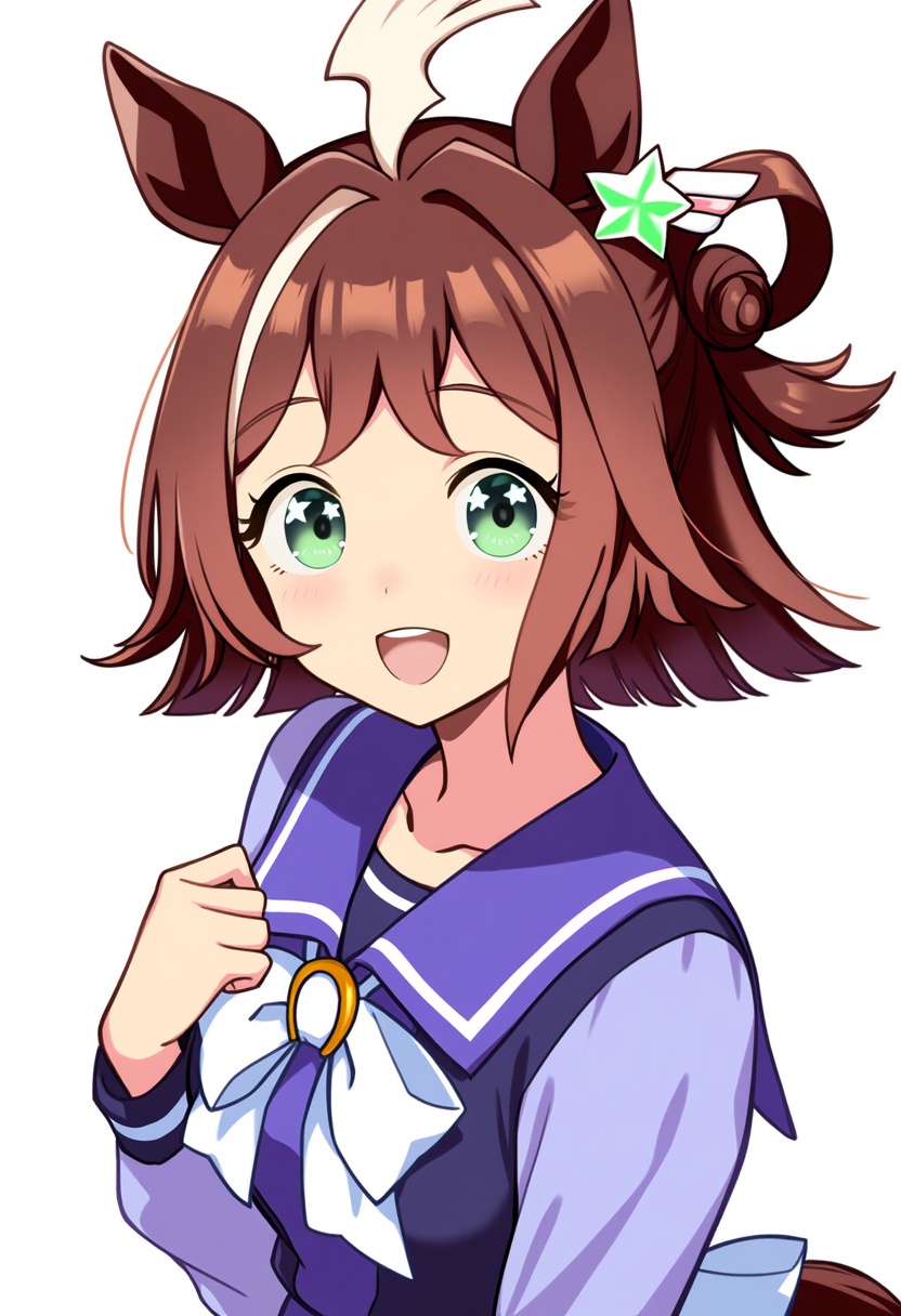 An image depicting rhein kraft (umamusume)