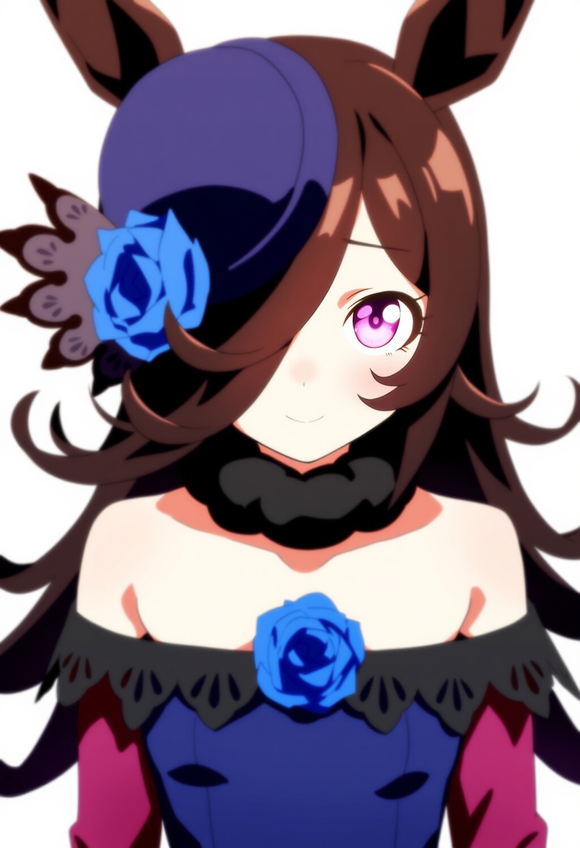 An image depicting rice shower (umamusume)