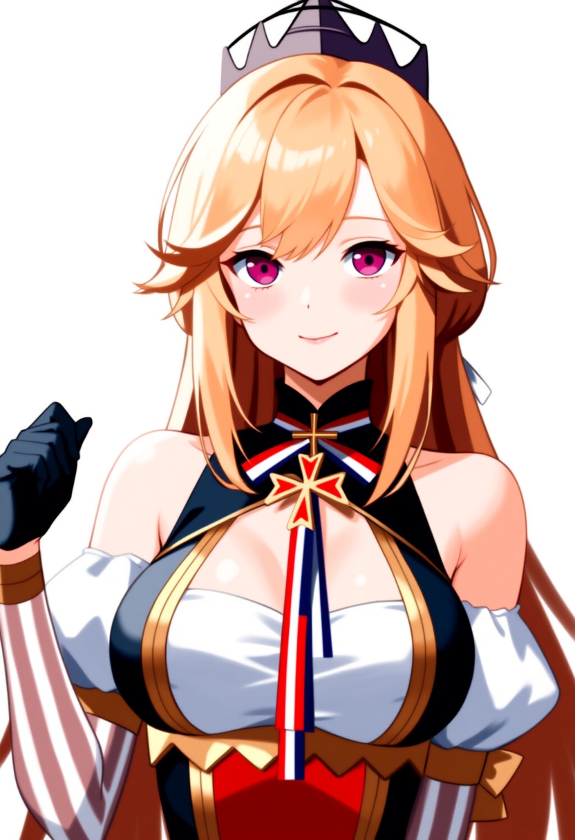 An image depicting richelieu (azur lane)