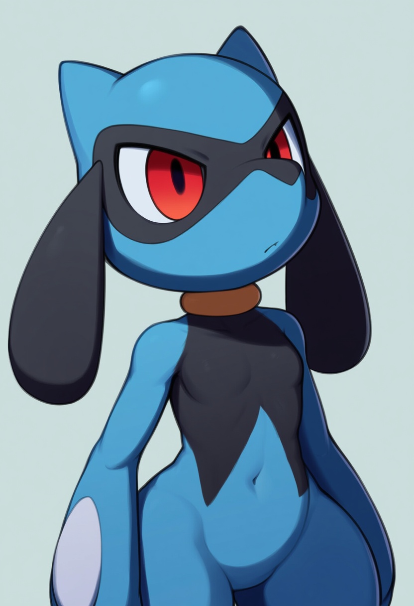 An image depicting riolu