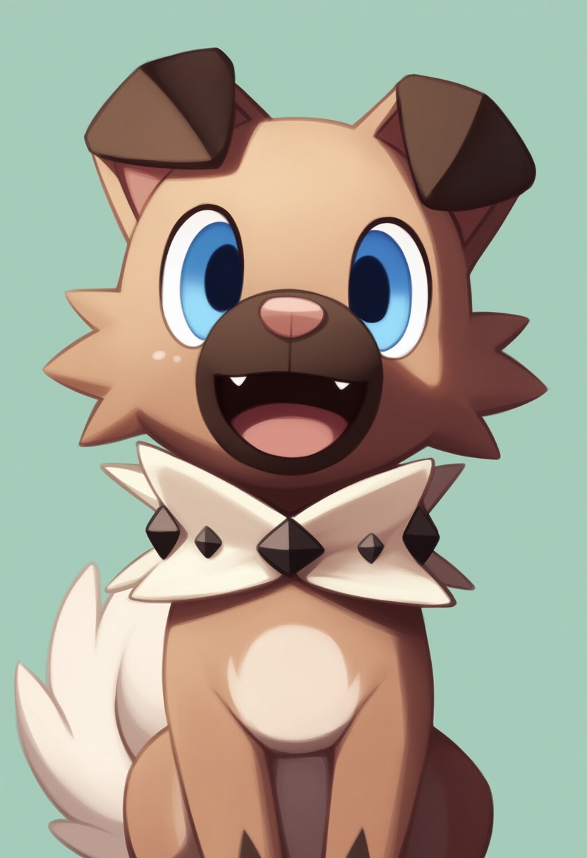 An image depicting rockruff