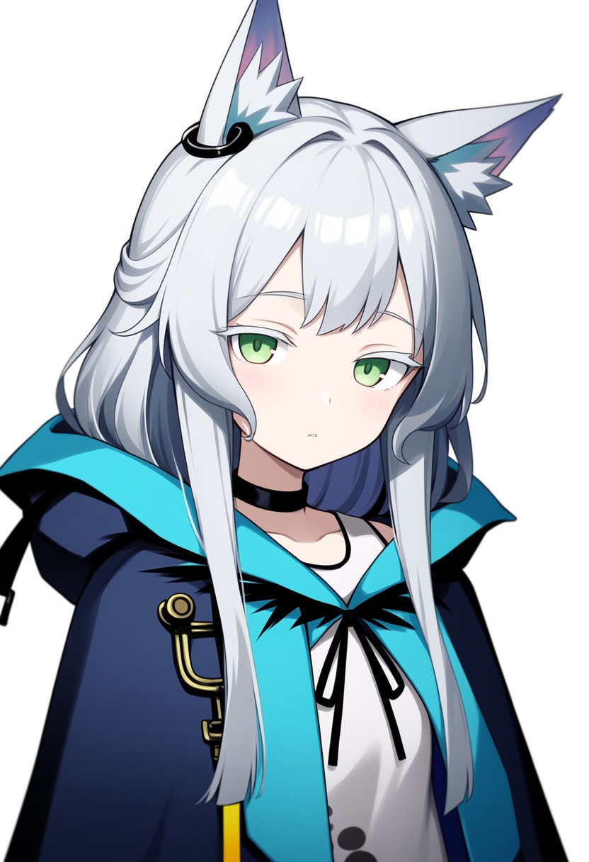 An image depicting rosmontis (arknights)