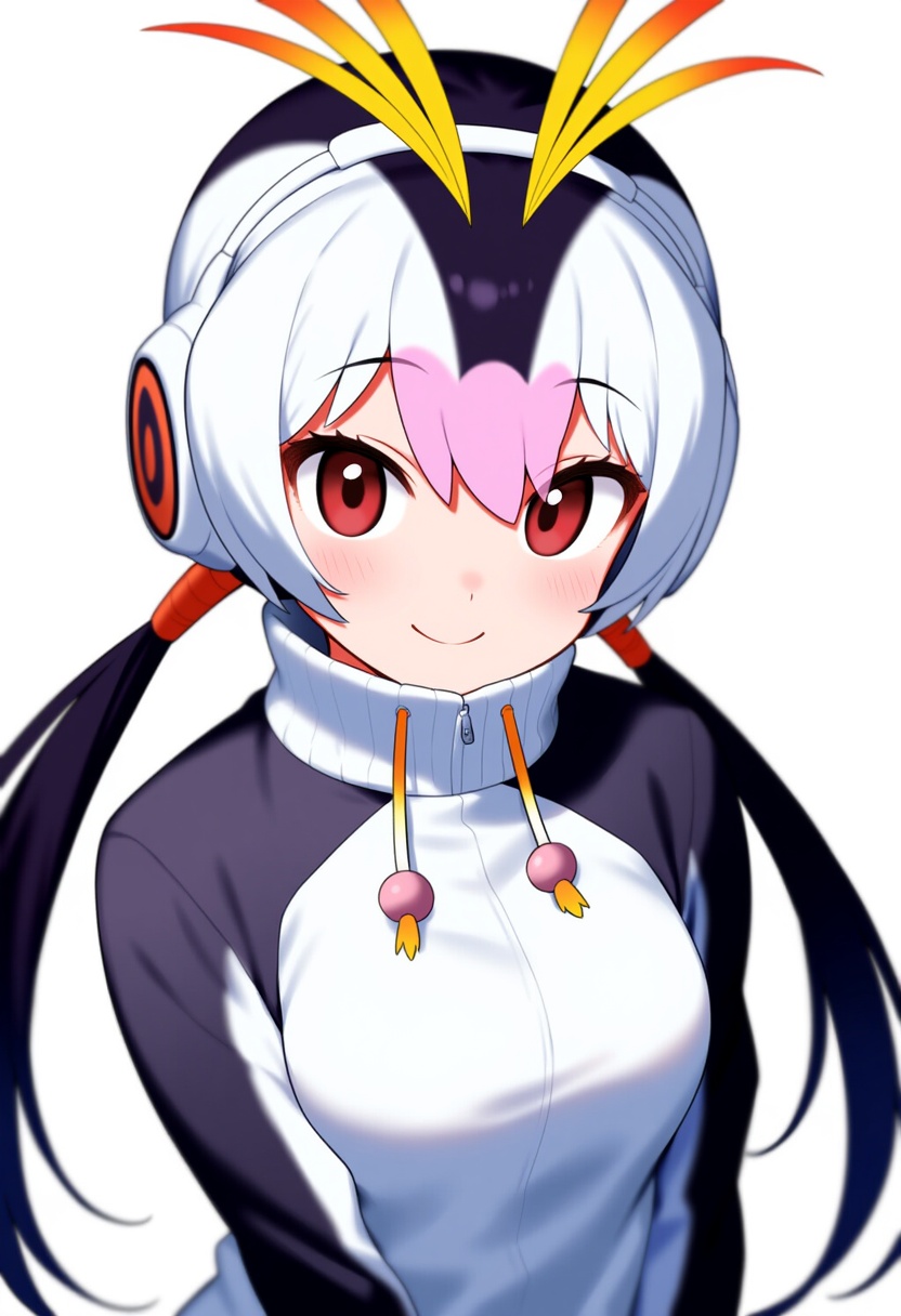An image depicting royal penguin (kemono friends)