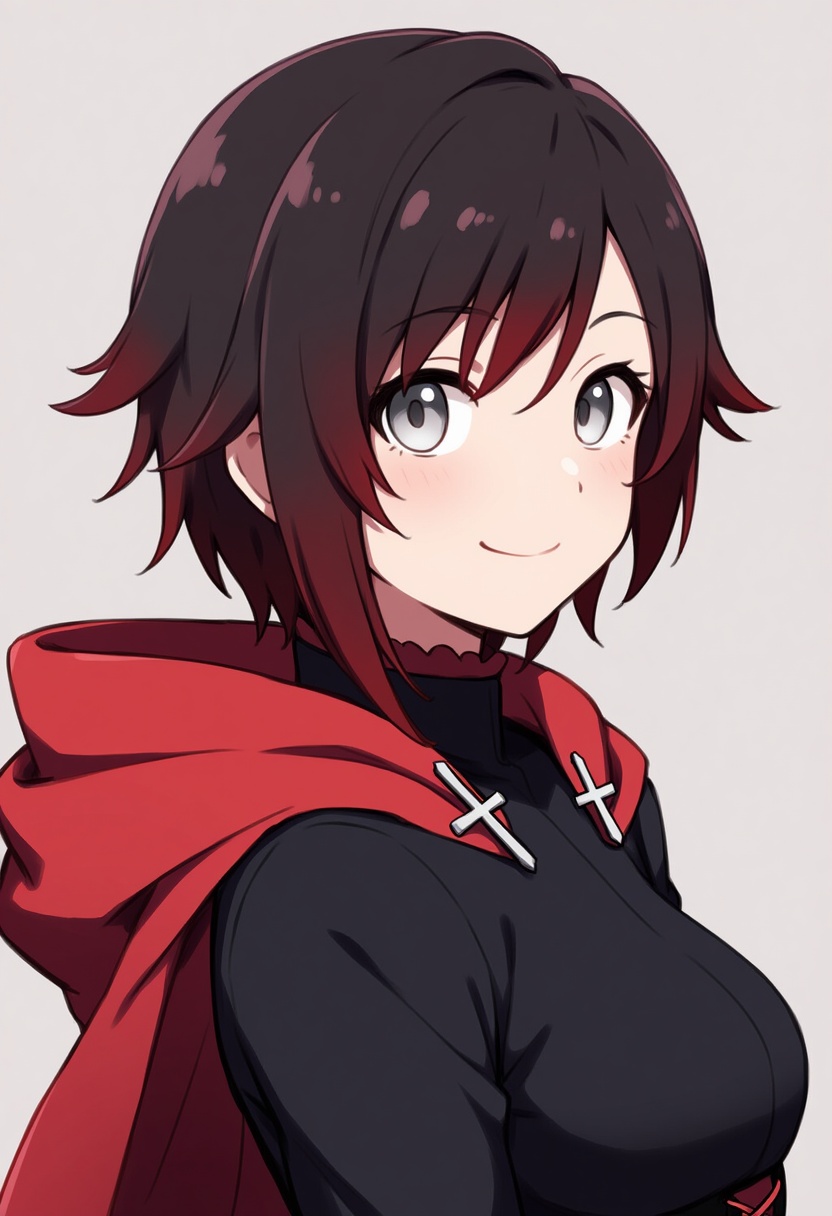 An image depicting ruby rose