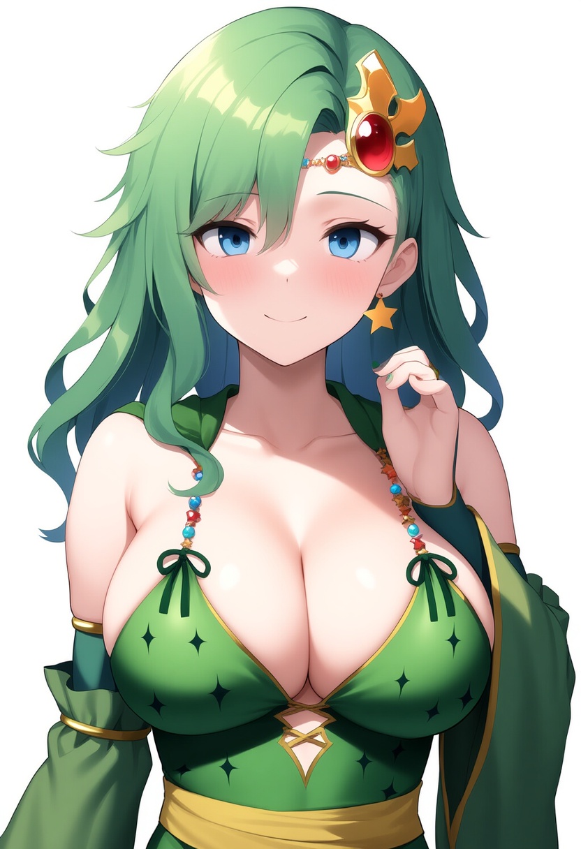 An image depicting rydia (ff4)
