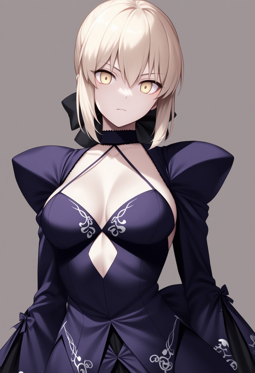 An image depicting saber alter (second ascension)