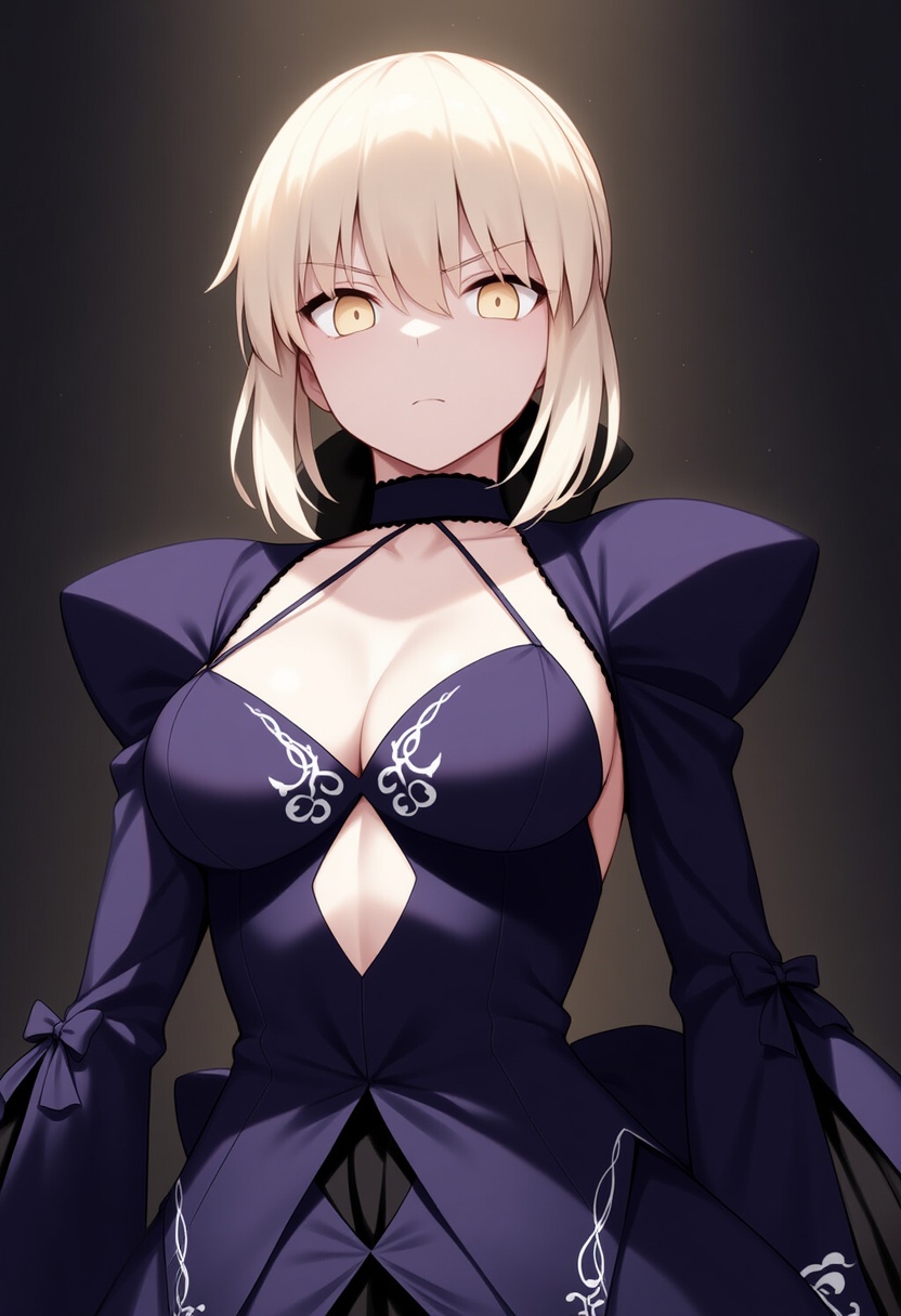 An image depicting saber alter (third ascension)