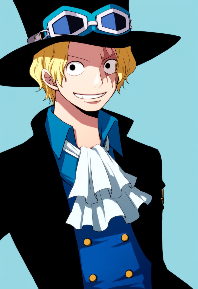 An image depicting sabo (one piece)