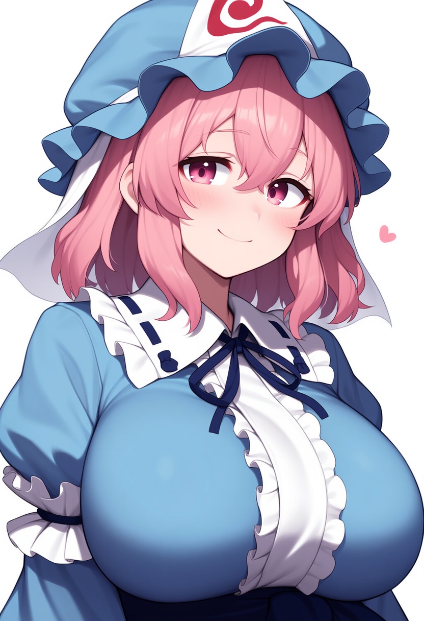 An image depicting saigyouji yuyuko
