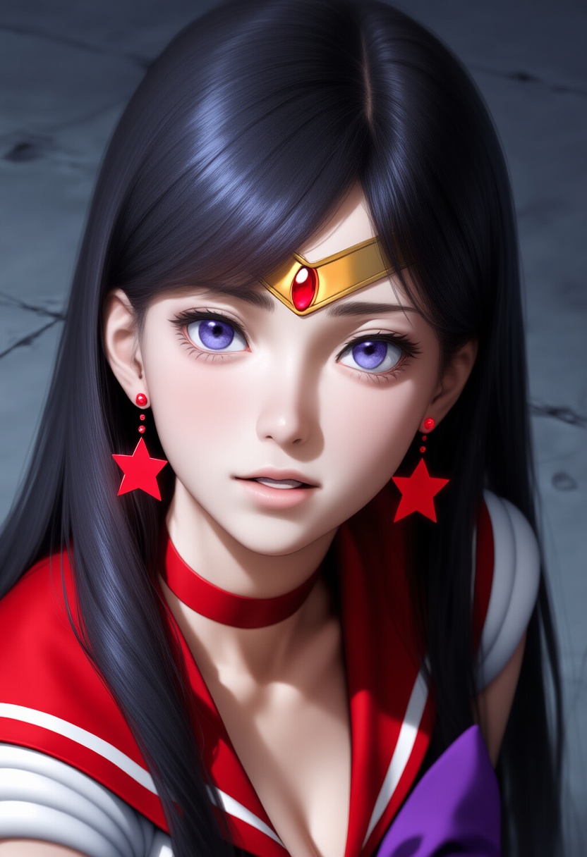 An image depicting sailor mars