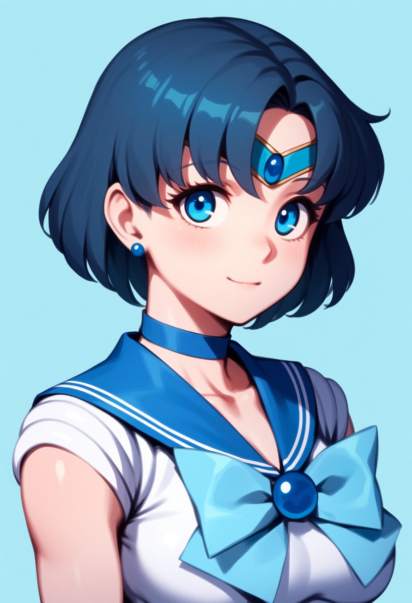 An image depicting sailor mercury