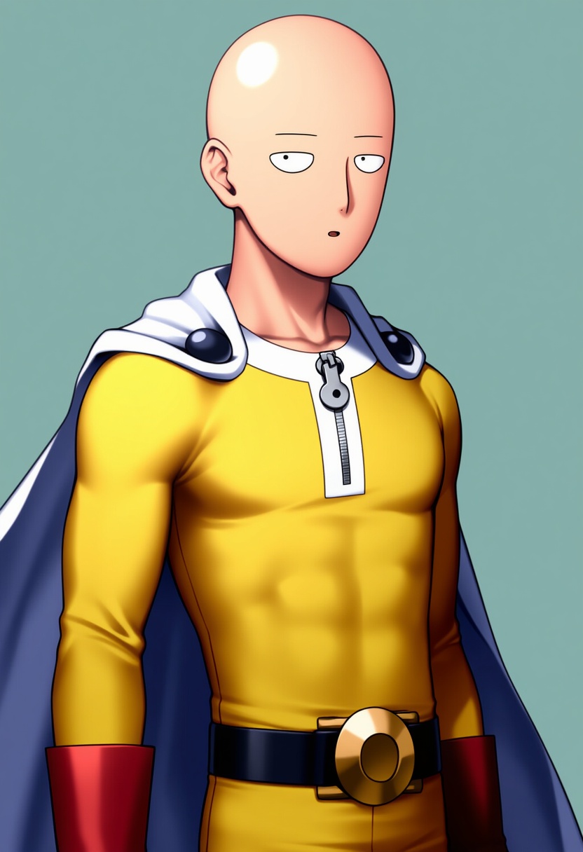 An image depicting saitama (one-punch man)