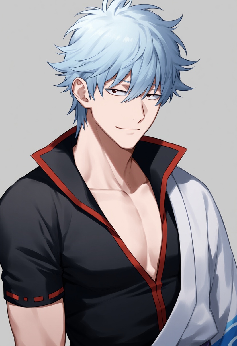 An image depicting sakata gintoki