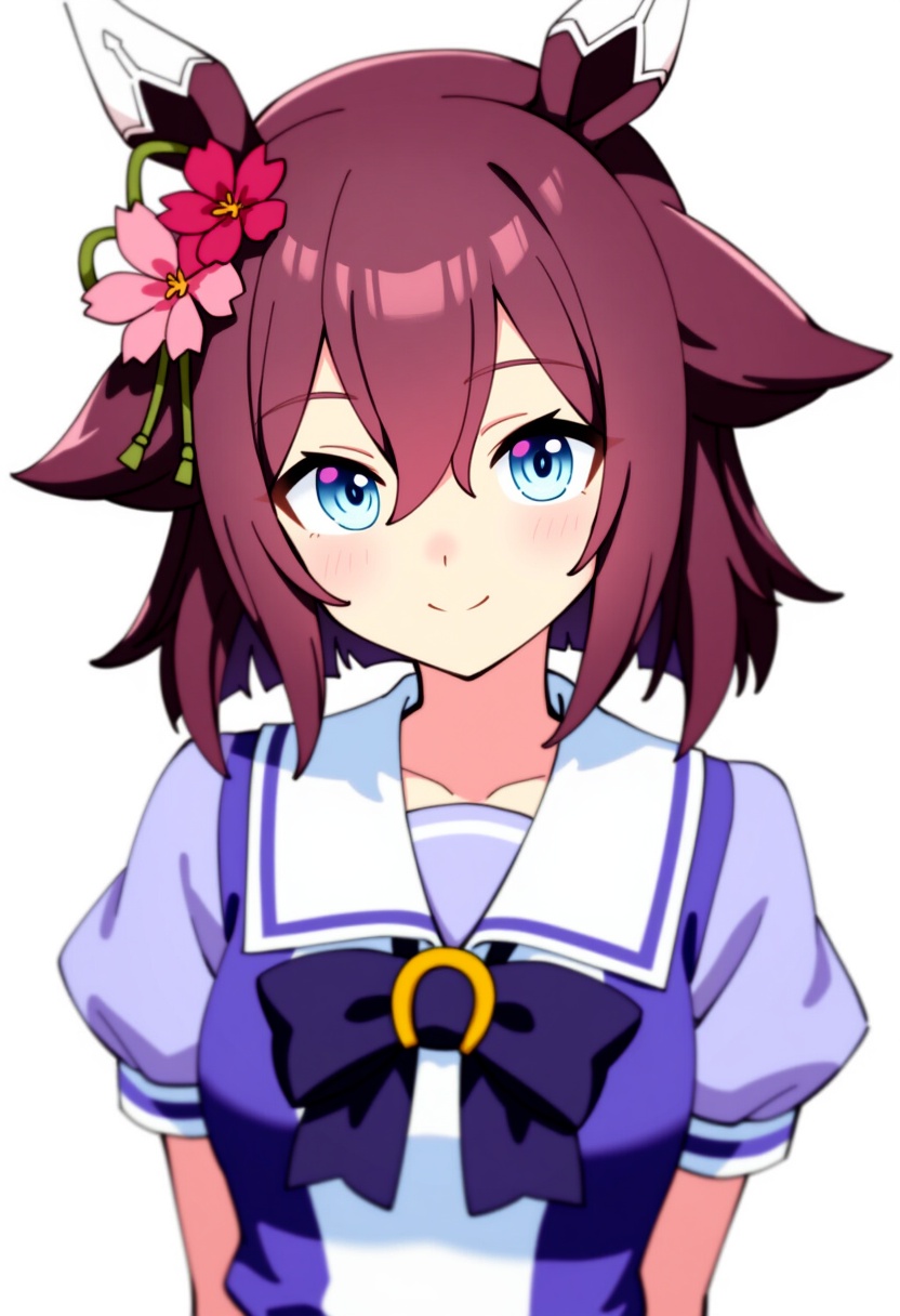 An image depicting sakura chiyono o (umamusume)