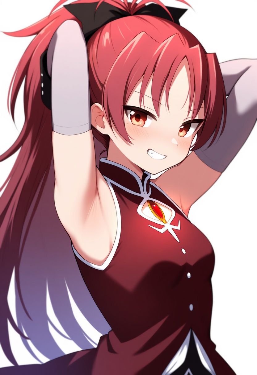 An image depicting sakura kyoko (magical girl)