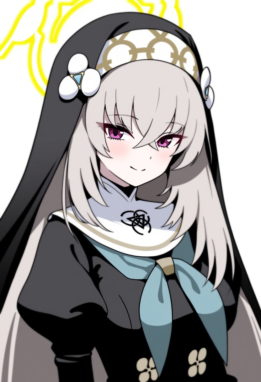 An image depicting sakurako (blue archive)
