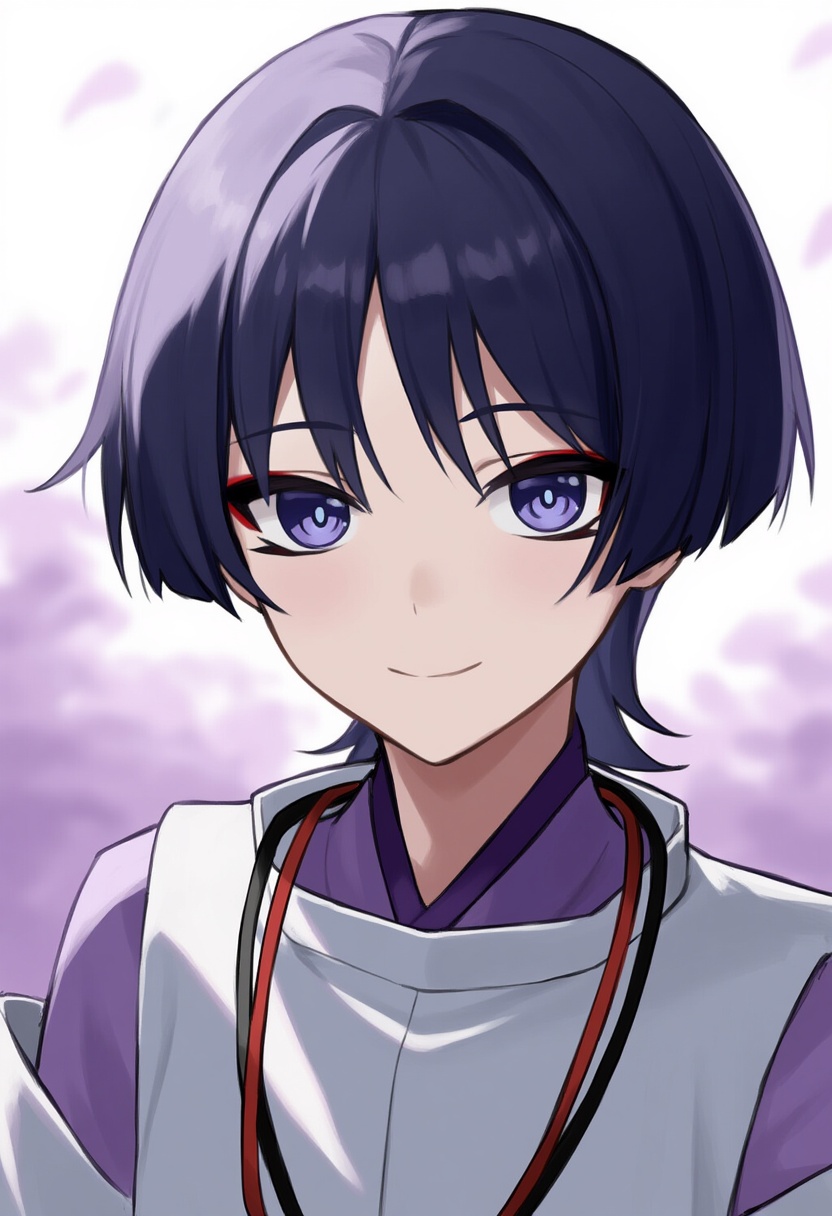 An image depicting scaramouche (kabukimono) (genshin impact)