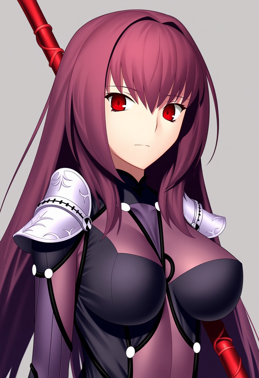 An image depicting scathach (fate)