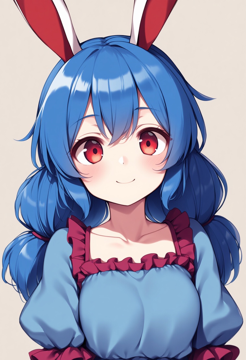 An image depicting seiran (touhou)