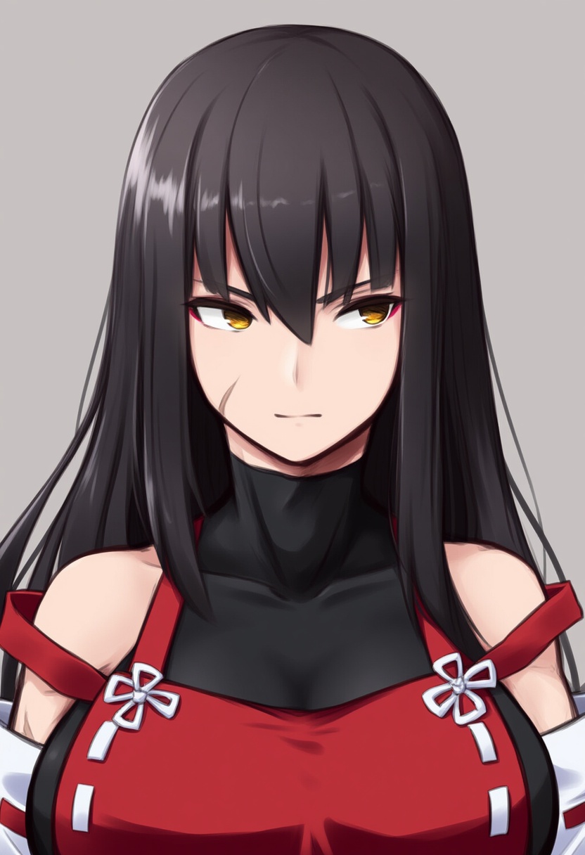 An image depicting sendai hakurei no miko