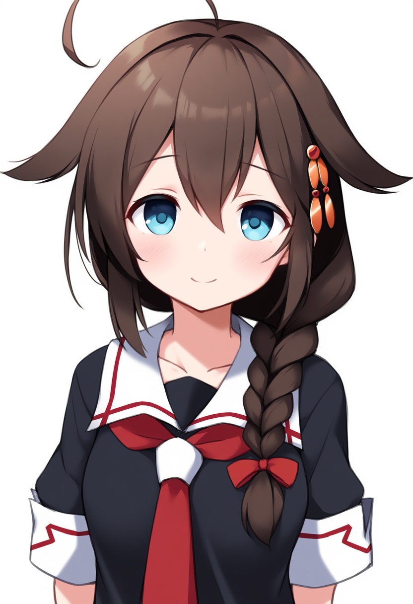 An image depicting shigure kai ni (kancolle)