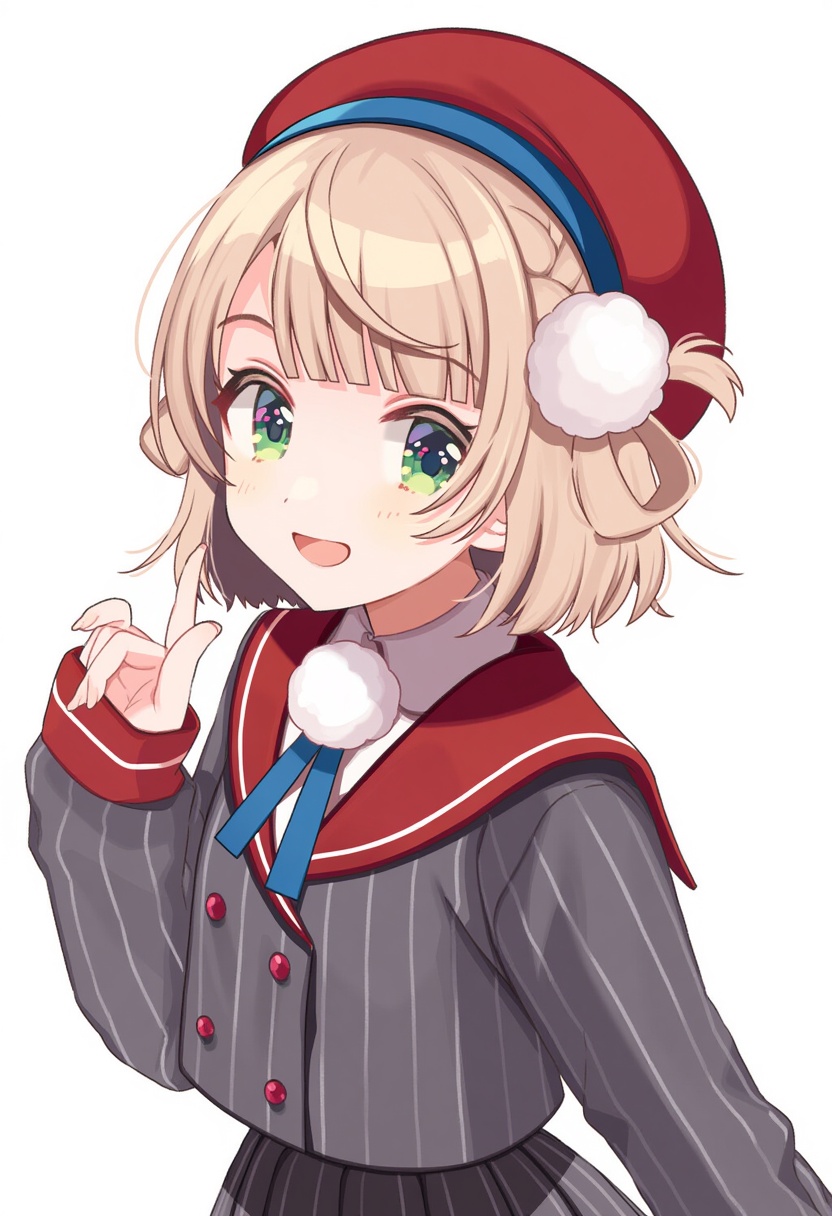 An image depicting shigure ui (vtuber) (1st costume)