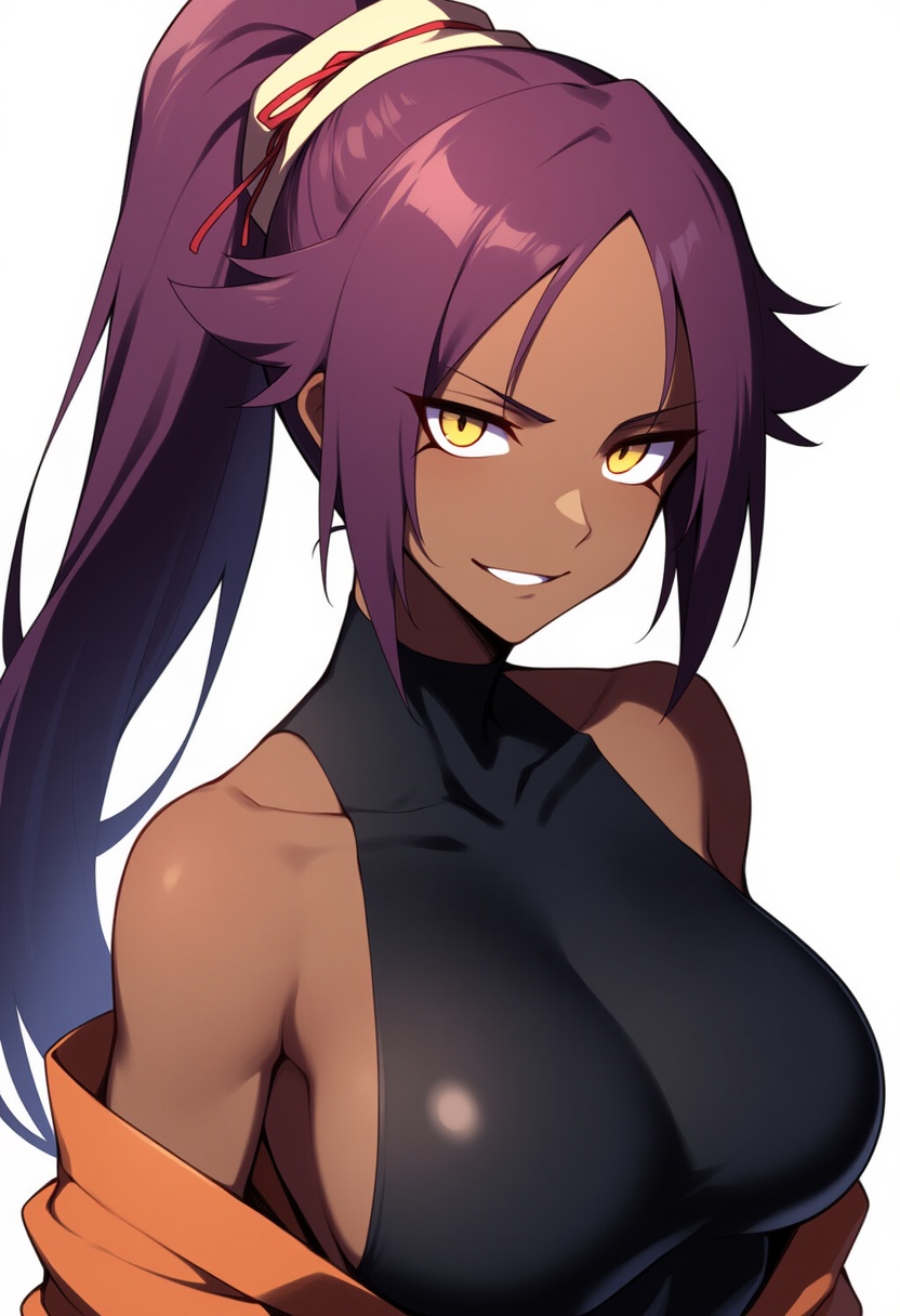 An image depicting shihouin yoruichi