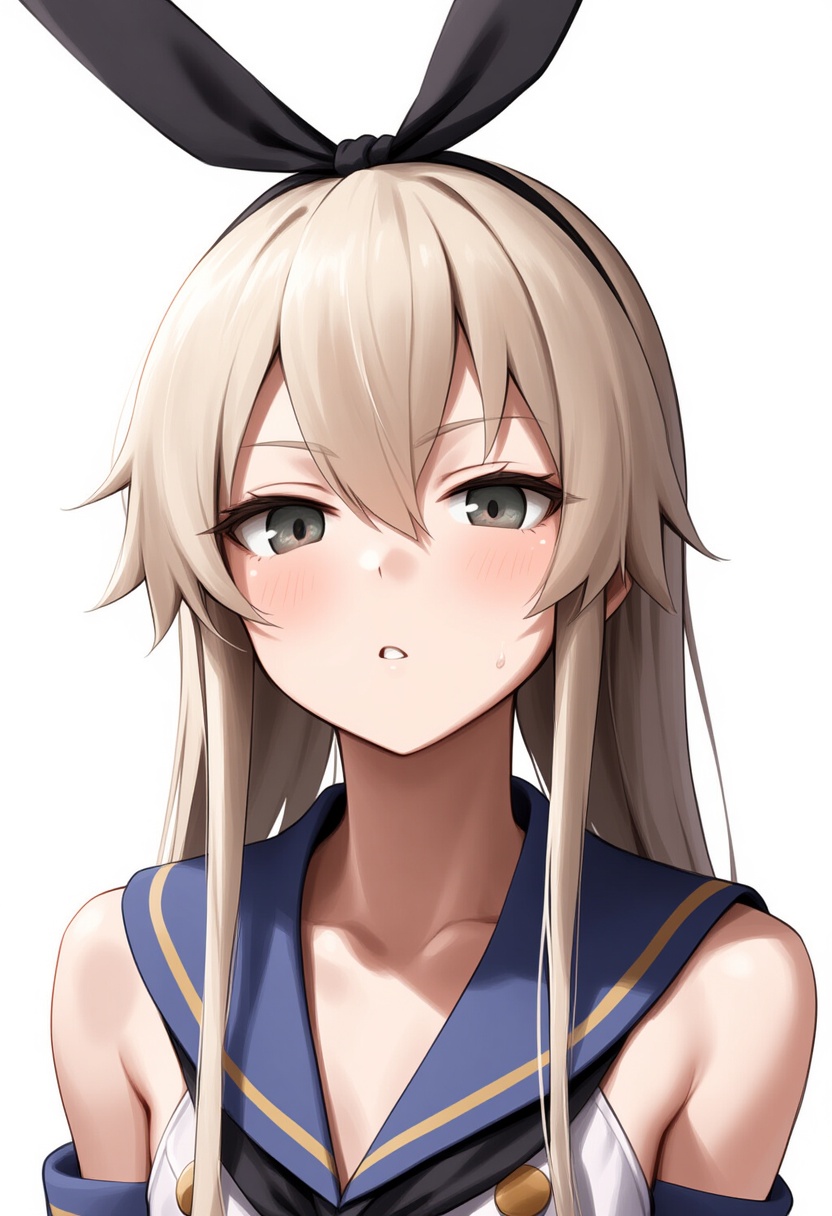 An image depicting shimakaze (kancolle)