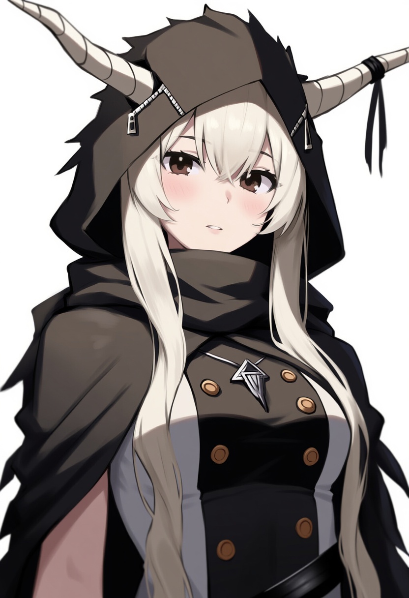 An image depicting shining (arknights)